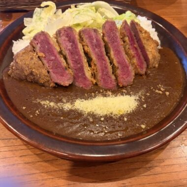 牛カツカレー